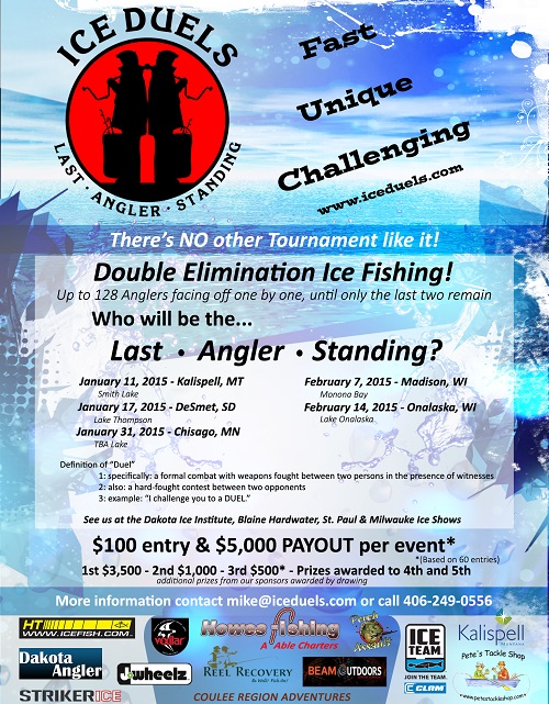 All eyes on Madison Wisconsin for second Annual Ice Duels on Monona Bay February 7th 2015