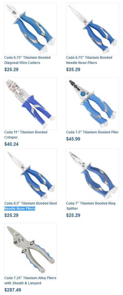 Cuda Pliers Line