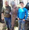 Burr Edde III - giant blue catfish a