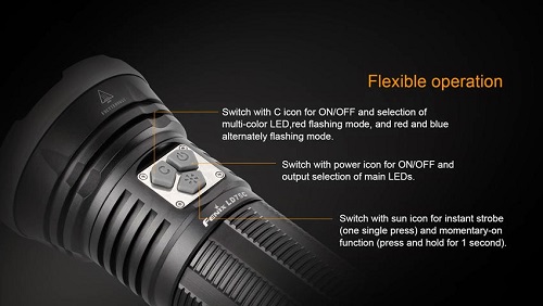 LD75C LED flashlight  1