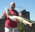 Rare Tiger Muskie Catch In Virginia a