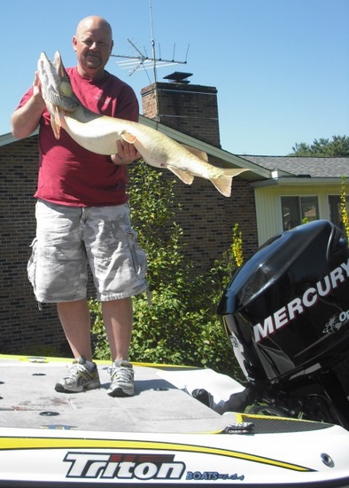 Rare Tiger Muskie Catch In Virginia