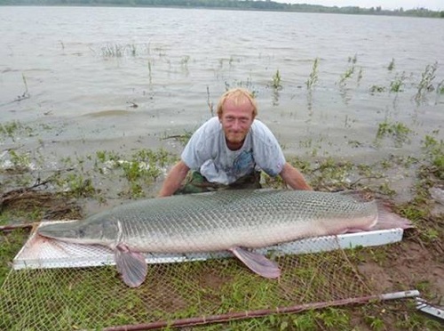 Biggest fish ever caught in Oklahoma 1