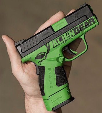 Galactic Green Handgun Giveaway