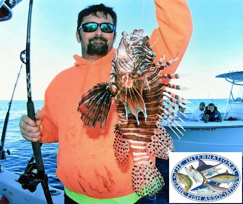 Red Lionfish Record