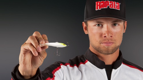 Throw an ice-fishing lure for summer bass