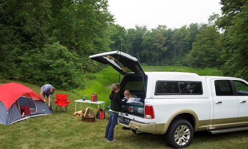 Full Walk-In Door - A.R.E. Truck Caps and Tonneau Covers