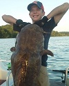 Possible 100 Pound Tennessee Flathead Catfish Reeled In 3