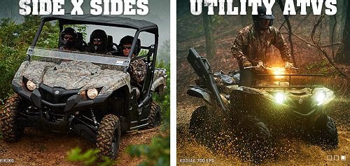 Yamaha ATVs and Side BY's