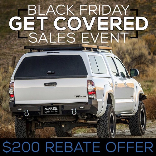 A.R.E. Truck Caps and Tonneau Covers - Black Friday Promo