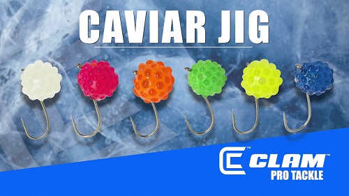 Clam Outdoors Genz Caviar Drop Jig