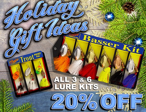 20 Percent OFF Mepps 3 & 6 Lure Kits