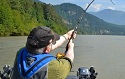 British Couple Lands Americna 12-foot sturgeon 2