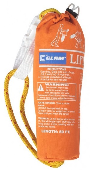 Clam Emergency Throw Rope