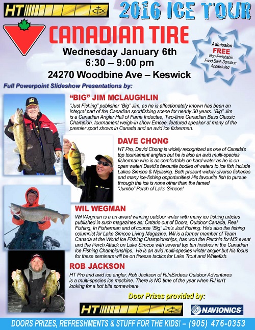 Ice Fishing Seminars Set to Start While Anglers Waiting For Safe Ice 2