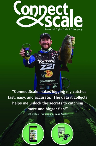 Ott DeFoe has a fish scale that can help catch more fish