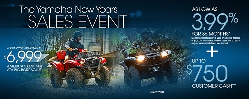 Yamaha Utility ATV Current Offers & Factory Financing 1-2016