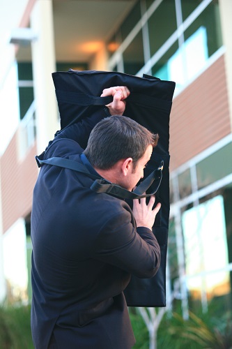 Bulletproof Laptop Bag Doubles as a Potentially Life-Saving Shield