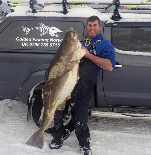 British Angler Catches World Record Cod 2