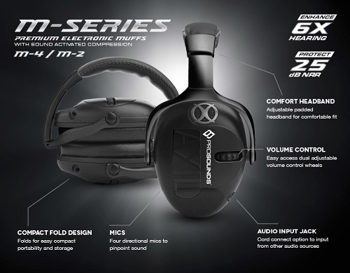 SportEAR by ProSounds Launches M-Series Electronic Muffs on Kickstarter
