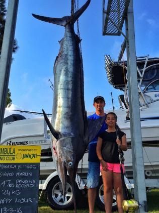 10 Year Old, Catches 147kg Marlin To Break IGFA Record 2