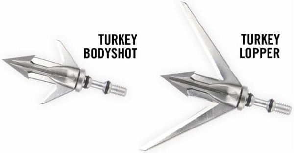 TURKEY LOPPER & TURKEY BODYSHOT BROADHEADS