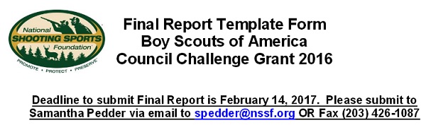 NSSF's Annual Boy Scouts Grant Program Kicks Into Gear