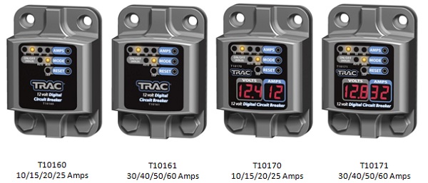 New for 2016 - TRAC Digital Circuit Breakers
