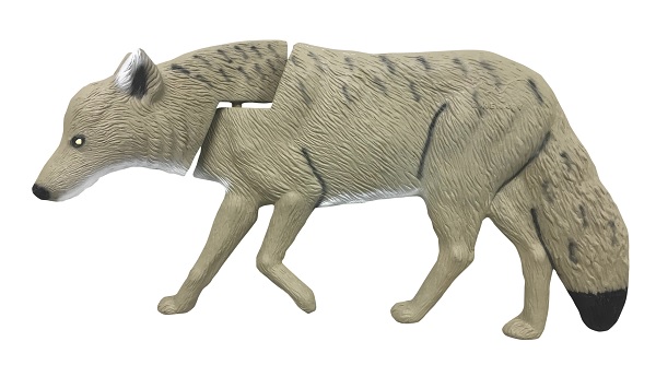 Rinehart Doloma Coyote Decoy Uses Motion to Dupe Wary Coyotes