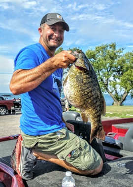 Angler Catches Massive Smallmouth Bass In New York