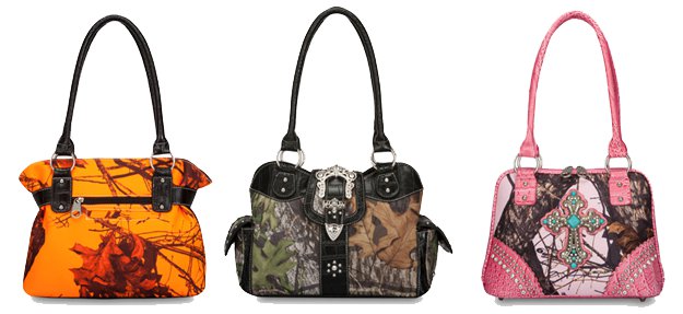 Think Of The Holidays - Vera Handbag in Mossy Oak