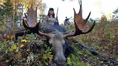 15-year-old cancer survivor bags New Hampshire's first moose of the season