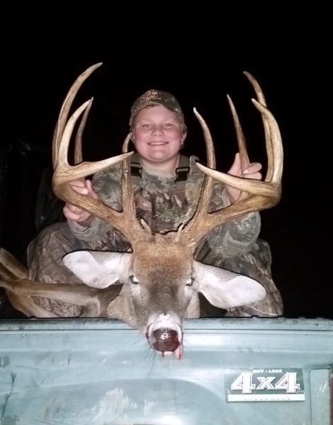 12-year-old hunter threatens South Carolina's top record book buck