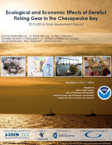 Effects of Derelict Fishing Gear in the Chesapeake Bay Assessment Report