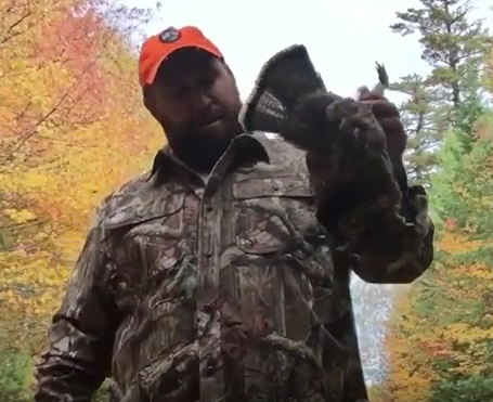 How to field dress a Ruffed Grouse Partride, easy and clean