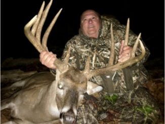 Potential Louisiana-record buck from Diamond Island