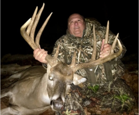 Potential Louisiana-record buck from Diamond Island