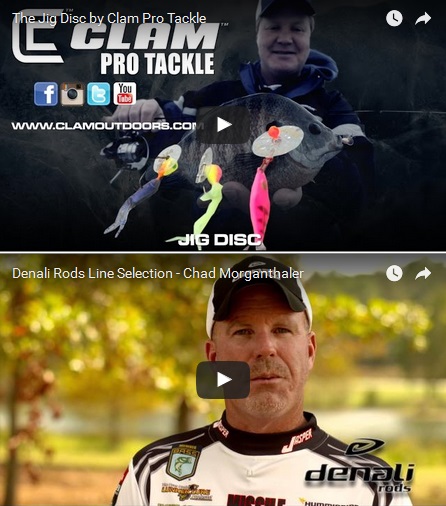 Videos of the weeks - Denali Rods and Clam Corp Products