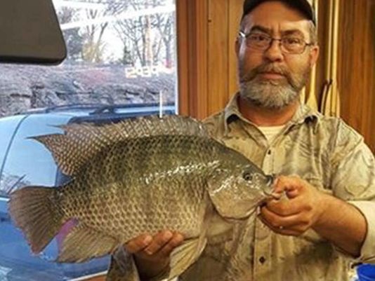 Barry Parker record tilapia