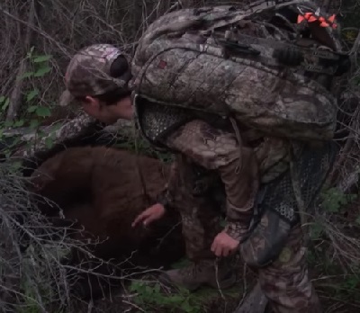 Birth of a Bowhunter - Watch Jaken Warnke Shoot His FIrst Animal with a Bow
