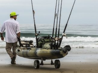 Introducing the Hobie Fold n Stow Kayak Cart