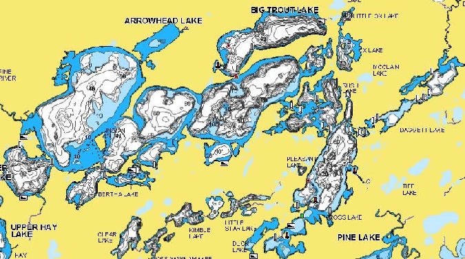 Northland Tackle Lakes: Whitefish Chain, Minnesota