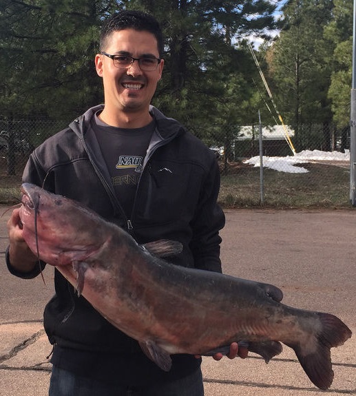 Another Catfish Record Catch, Now From Flagstaff AZ