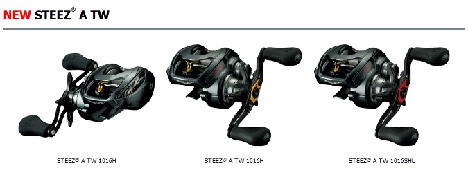 New Daiwa Steez A Series Baitcasters 