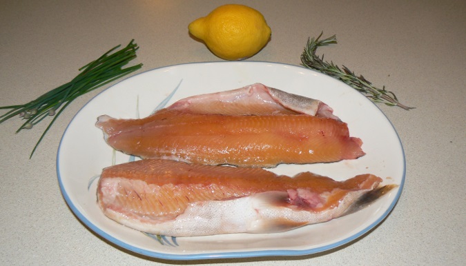 Spring Rosemary & Chive Trout