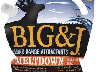 Big&J's Meltdown is the Hottest Thing in Whitetail Mineral Attractants