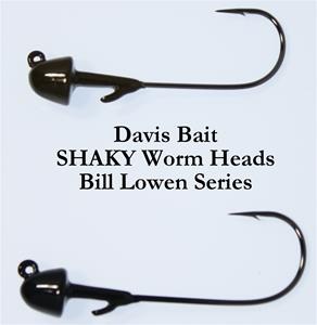 DAVIS SHAKY WORM HEAD - BILL LOWEN SERIES