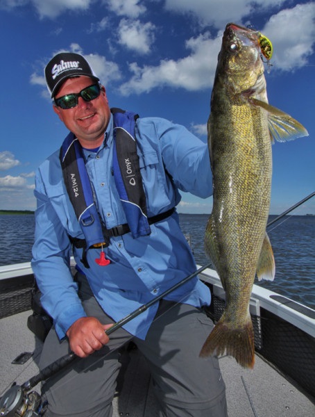 Walleye Tip:  Structure Trolling Refined