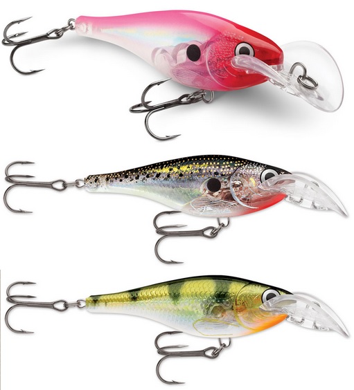 SCATTER RAP GLASS SHAD GIVES A CLEAR ADVANTAGE