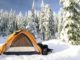 Winter camping by the Boy Scouts